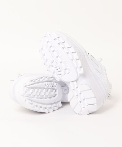 FILA（フィラ）の「【FILA】ディスラプター2 ウェッジ ウィメンズ（スニーカー・メンズ・ホワイト/ブラック・25cm/23.5cm/23cm/24.5cm/24cm/22.5cm/26cm/27cm/28cm）」の3枚目の写真