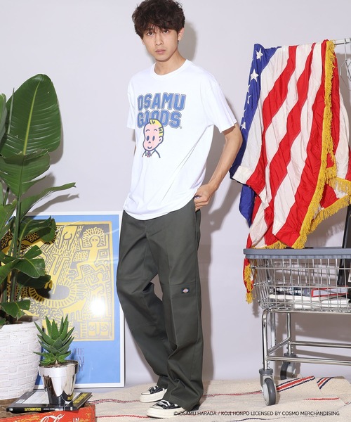 OSAMU GOODS(オサムグッズ)の「OSAMUGOODS 男の子 Tシャツ(Tシャツ/カットソー・メンズ・ホワイト/サックスブルー・M/L/XL)」の20枚目の写真
