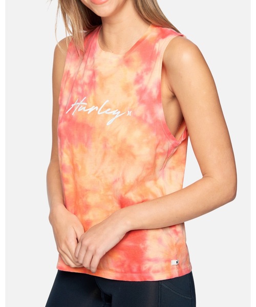 W Scripty Tie Dye M Tank ハーレーレディースタイダイ柄タンクトップ タンクトップ Hurley ハーレー のファッション通販 Zozotown