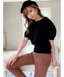 RESEXXY | ブークレニットトップス(ニット/セーター)