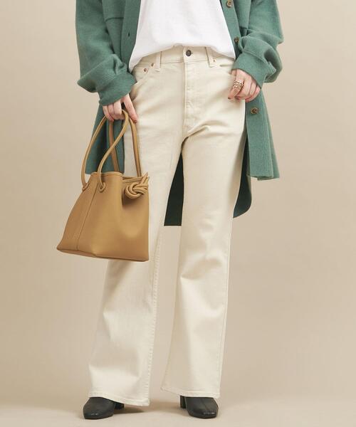 BEAUTY&YOUTH UNITED ARROWS(ビューティーアンドユースユナイテッドアローズ)の「【別注】<Shinzone>CHARLOTTE JEAN ホワイト/デニム ∴(デニムパンツ・レディース・オフホワイト・S/M/L)」の11枚目の写真