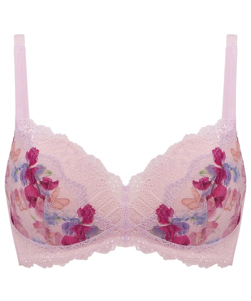 Triumph(トリンプ)の「恋するブラ533 ノンワイヤーブラジャー TR533 P(ブラジャー・レディース・ピンク/オレンジ・M2/M1/L1/L2)」の1枚目の写真