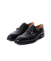 Antonio Maurizi パティーヌ ダブルモンク 42 キーパー付 新品 CENTROAD ダブルモンク シボ革 パティーヌ 革靴 イタリア製