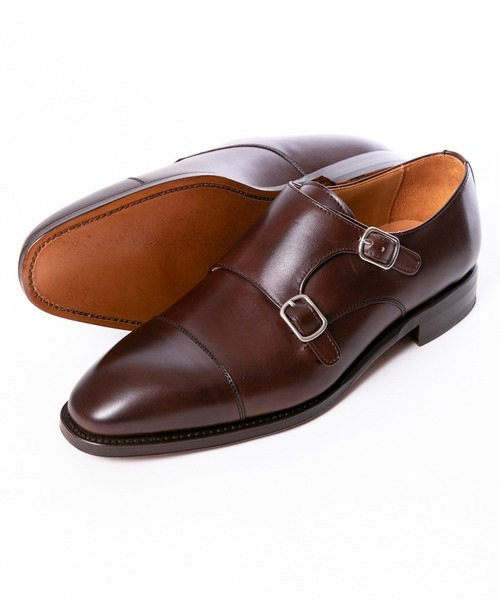 Berwick1707(バーウィック)の「Berwick バーウィック ダブルモンク 5212 レザー ソール(ドレスシューズ・メンズ・ブラック/ダークブラウン・5.5/6/6.5/7/7.5/8)」の8枚目の写真