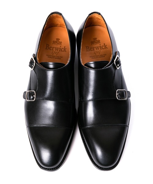 【美品】ダブルモンク 5212 レザーソール　Berwickバーウィック Berwick バーウィック ダブルモンク 5212 レザー ソール（ドレス