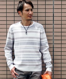 NICOLE CLUB FOR MEN | テンカンウラボ－ダ－ニット(ニット/セーター)