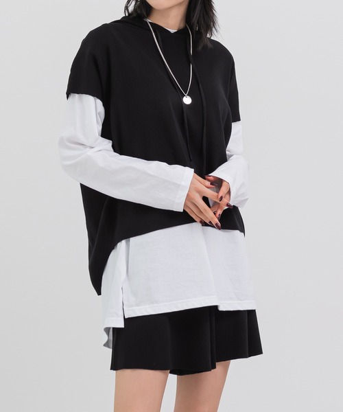 セール】【UNISEX】フードニットセットアップ（セットアップ