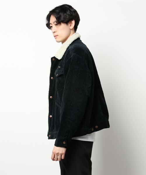 Wrangler(ラングラー)の「Wrangler/ラングラー ランチコート(ライダースジャケット・メンズ・ブラック/ブラウン/インディゴブルー/サーモンピンク・SMALL/MEDIUM/LARGE/X-LARGE)」の7枚目の写真