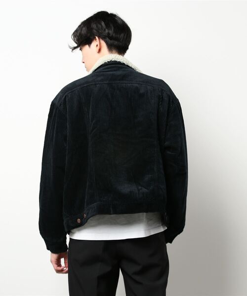 Wrangler(ラングラー)の「Wrangler/ラングラー ランチコート(ライダースジャケット・メンズ・ブラック/ブラウン/インディゴブルー/サーモンピンク・SMALL/MEDIUM/LARGE/X-LARGE)」の6枚目の写真