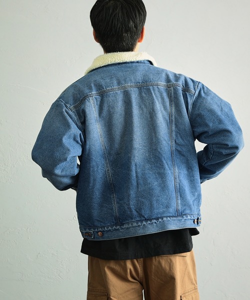 Wrangler(ラングラー)の「Wrangler/ラングラー ランチコート(ライダースジャケット・メンズ・ブラック/ブラウン/インディゴブルー/サーモンピンク・SMALL/MEDIUM/LARGE/X-LARGE)」の11枚目の写真