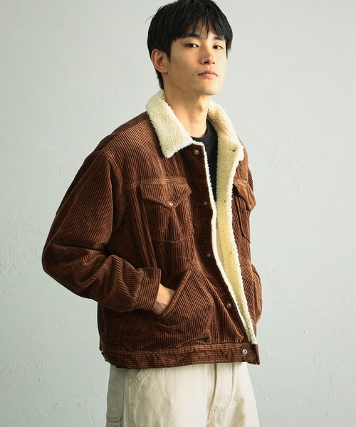 Wrangler(ラングラー)の「Wrangler/ラングラー ランチコート(ライダースジャケット・メンズ・ブラック/ブラウン/インディゴブルー/サーモンピンク・SMALL/MEDIUM/LARGE/X-LARGE)」の19枚目の写真