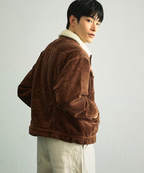 Wrangler(ラングラー)の「Wrangler/ラングラー ランチコート(ライダースジャケット・メンズ・ブラック/ブラウン/インディゴブルー/サーモンピンク・SMALL/MEDIUM/LARGE/X-LARGE)」の21枚目の写真