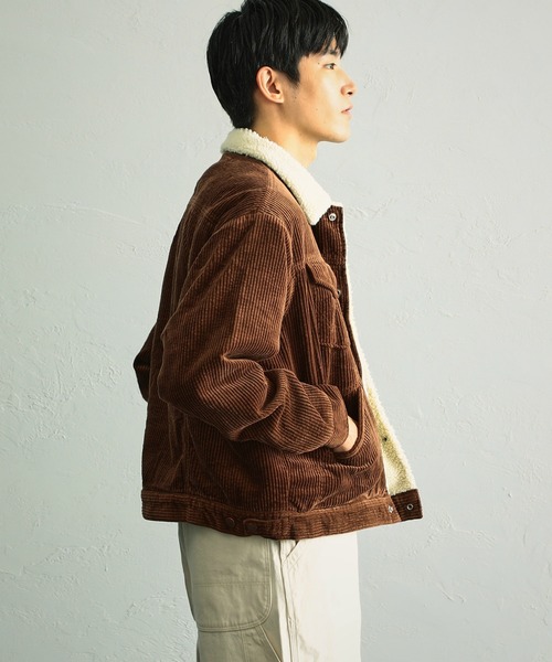 Wrangler(ラングラー)の「Wrangler/ラングラー ランチコート(ライダースジャケット・メンズ・ブラック/ブラウン/インディゴブルー/サーモンピンク・SMALL/MEDIUM/LARGE/X-LARGE)」の22枚目の写真