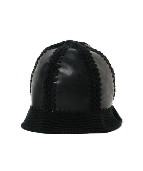 Ray BEAMS(レイビームス)の「CONTROL FREAK / クロッシェ フレア ハット(ハット・レディース・ベージュ/ブラック・ONE SIZE)」の10枚目の写真