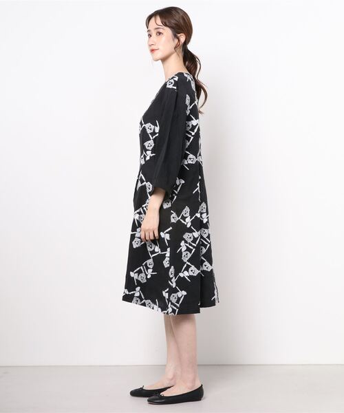 rikolekt（リコレクト）の「paper flower ワンピース（ワンピース・レディース・ブラック・M）」の2枚目の写真