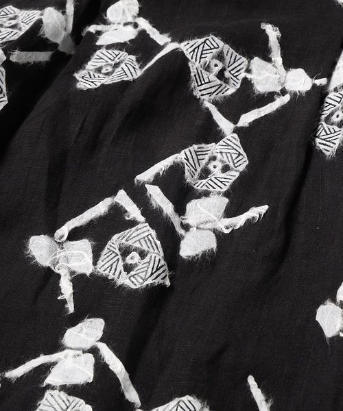 rikolekt（リコレクト）の「paper flower ワンピース（ワンピース・レディース・ブラック・M）」の8枚目の写真