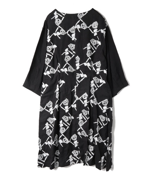 rikolekt（リコレクト）の「paper flower ワンピース（ワンピース・レディース・ブラック・M）」の6枚目の写真