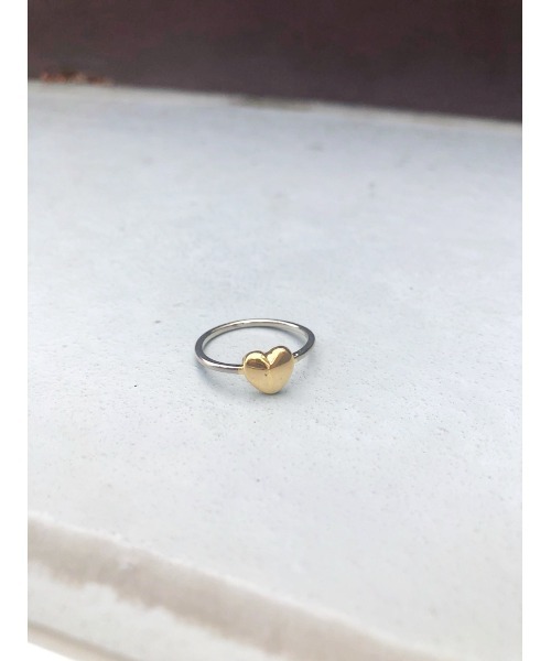 FIG&VIPER（フィグアンドバイパー）の「ボリュームハートリング（リング・レディース・マルチ・FREE）」の3枚目の写真