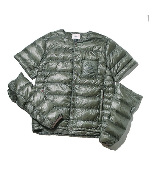 ジャケット・アウター inner down cardigan ds m NANGA（ナンガ）の「INNER DOWN CARDIGAN DS(MEN)（ダウンジャケット