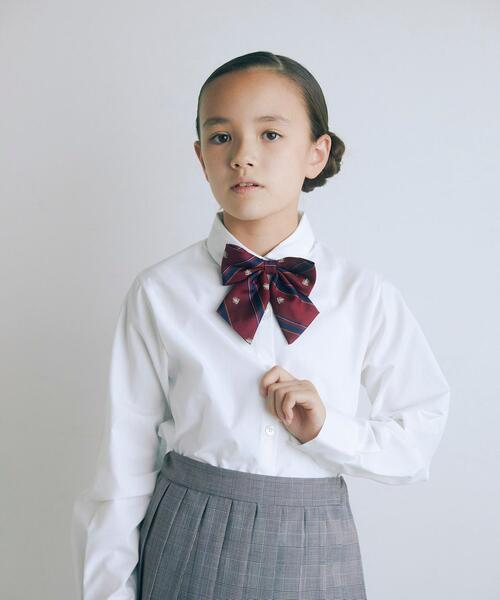 green label relaxing（グリーンレーベルリラクシング）の「【WEB限定】ジャケット+スカート+ブラウス+リボンセット（テーラードジャケット・キッズ・その他1・150cm/160cm）」の8枚目の写真