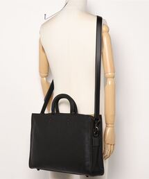 コーチ　ローグ　グラブタンレザー　ビジネスバッグ コーチ ローグ グラブタンレザー ビジネスバッグ 人気【コーチ