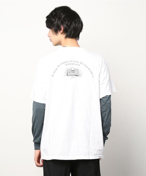 BIAS（バイアス）の「【BIAS】ロゴプリントTee＆ロンTセット（Tシャツ/カットソー・メンズ・ホワイト系その他/クリア/ブラック系その他2/ホワイト/ダークグレー/ブラック×ブラック/オフホワイト・LARGE/SMALL/MEDIUM）」の18枚目の写真