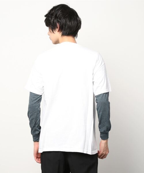 BIAS（バイアス）の「【BIAS】ロゴプリントTee＆ロンTセット（Tシャツ/カットソー・メンズ・ホワイト系その他/クリア/ブラック系その他2/ホワイト/ダークグレー/ブラック×ブラック/オフホワイト・LARGE/SMALL/MEDIUM）」の17枚目の写真