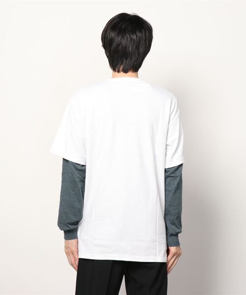 BIAS（バイアス）の「【BIAS】ロゴプリントTee＆ロンTセット（Tシャツ/カットソー・メンズ・ホワイト系その他/クリア/ブラック系その他2/ホワイト/ダークグレー/ブラック×ブラック/オフホワイト・LARGE/SMALL/MEDIUM）」の11枚目の写真