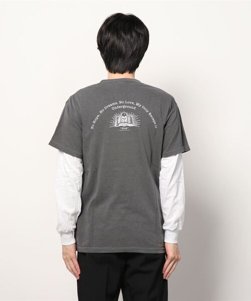 BIAS（バイアス）の「【BIAS】ロゴプリントTee＆ロンTセット（Tシャツ/カットソー・メンズ・ホワイト系その他/クリア/ブラック系その他2/ホワイト/ダークグレー/ブラック×ブラック/オフホワイト・LARGE/SMALL/MEDIUM）」の9枚目の写真