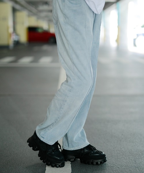 G.O.C(ジーオーシー)の「センターシームデニムパンツ(デニムパンツ・メンズ・ブラック/ブルー・SMALL/MEDIUM/LARGE)」の5枚目の写真