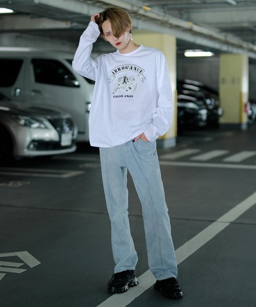 G.O.C(ジーオーシー)の「センターシームデニムパンツ(デニムパンツ・メンズ・ブラック/ブルー・SMALL/MEDIUM/LARGE)」の9枚目の写真