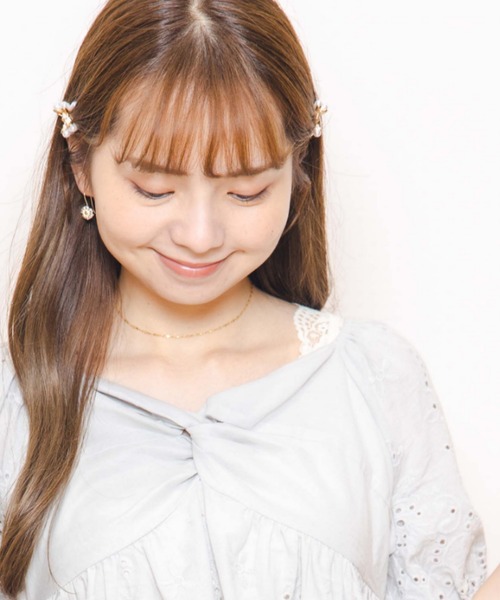 flower（フラワー）の「パールペタルクリップ（バレッタ/ヘアクリップ・レディース・ホワイト・FREE）」の19枚目の写真