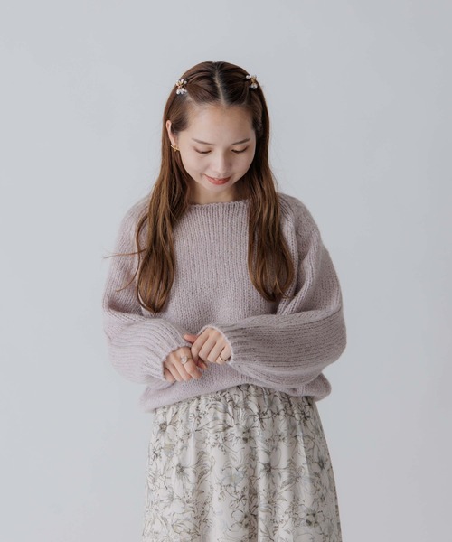 flower（フラワー）の「パールペタルクリップ（バレッタ/ヘアクリップ・レディース・ホワイト・FREE）」の12枚目の写真