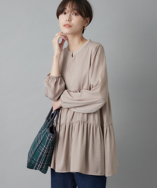 un dix cors（アンディコール）の「シーズンムードを高めてくれる　チェック柄ハンドルトートバッグ（トートバッグ・レディース・ブラウン/グリーン・FREE）」の18枚目の写真