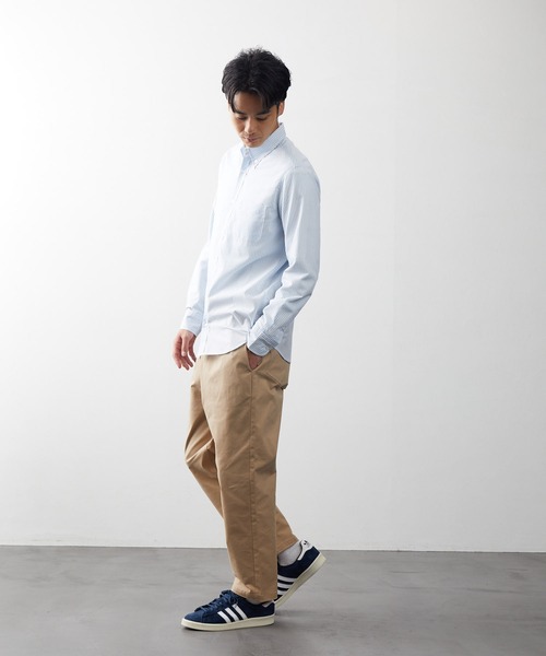 FREAK'S STORE(フリークスストア)の「ワイドテーパードチノパンツ/シェフパンツ(チノパンツ・メンズ・カーキ/ブラック/ベージュ・マルチサイズ)」の4枚目の写真
