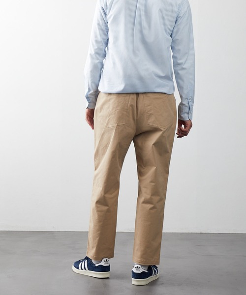 FREAK'S STORE(フリークスストア)の「ワイドテーパードチノパンツ/シェフパンツ(チノパンツ・メンズ・カーキ/ブラック/ベージュ・マルチサイズ)」の7枚目の写真