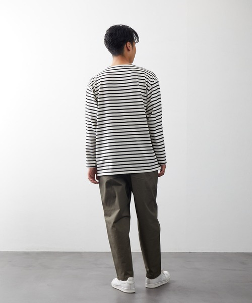 FREAK'S STORE(フリークスストア)の「ワイドテーパードチノパンツ/シェフパンツ(チノパンツ・メンズ・カーキ/ブラック/ベージュ・マルチサイズ)」の19枚目の写真