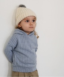 quoti use fith | フワツブリブ 長袖 パーカー(パーカー)