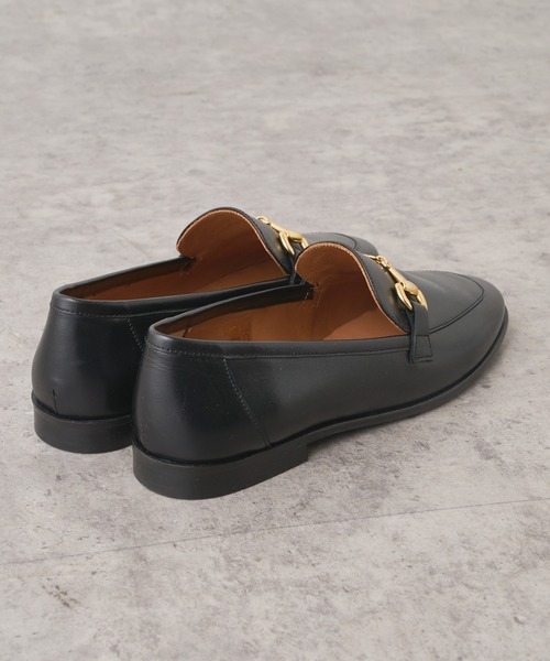 MARIONTOUFET（マリオントゥッフェ）の「＃【MARION TOUFET/マリオントゥッフェ】ビット付きローファー（ローファー・レディース・ブラック・37/36/38）」の9枚目の写真