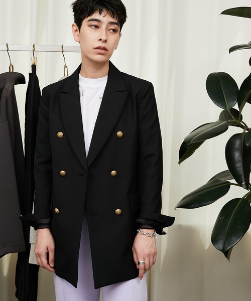 Whim Gazette（ウィムガゼット）の「ブレザー（テーラードジャケット・レディース・ブラック・FREE）」の19枚目の写真