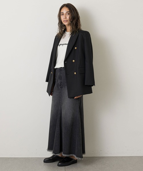 Whim Gazette（ウィムガゼット）の「ブレザー（テーラードジャケット・レディース・ブラック・FREE）」の15枚目の写真