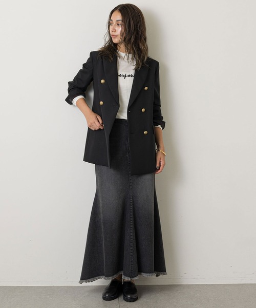 Whim Gazette（ウィムガゼット）の「ブレザー（テーラードジャケット・レディース・ブラック・FREE）」の13枚目の写真