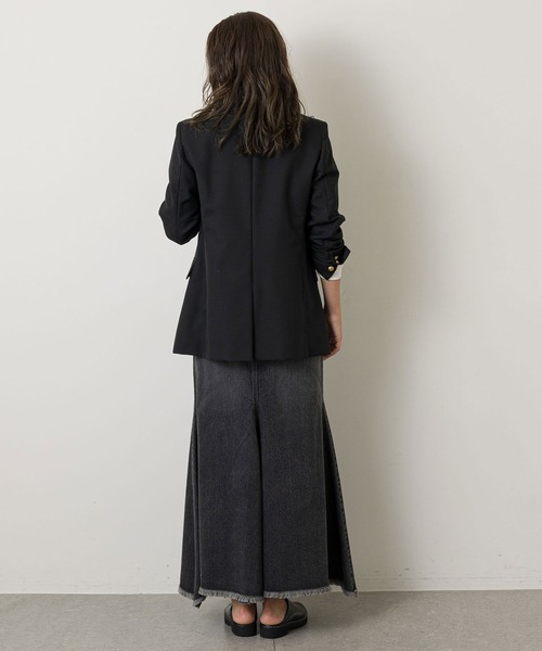 Whim Gazette（ウィムガゼット）の「ブレザー（テーラードジャケット・レディース・ブラック・FREE）」の2枚目の写真