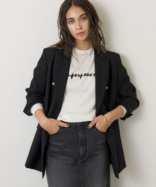 Whim Gazette（ウィムガゼット）の「ブレザー（テーラードジャケット・レディース・ブラック・FREE）」の7枚目の写真