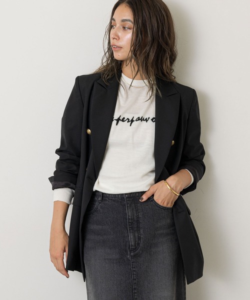 Whim Gazette（ウィムガゼット）の「ブレザー（テーラードジャケット・レディース・ブラック・FREE）」の16枚目の写真