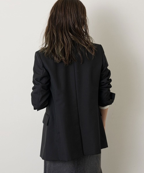 Whim Gazette（ウィムガゼット）の「ブレザー（テーラードジャケット・レディース・ブラック・FREE）」の4枚目の写真