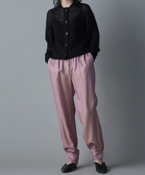 lautreamont BLEUBLANC（ロートレアモンブルーブラン）の「<lautreamont BLEUBLANC>モヘアニットカーディガン≪手洗い可能≫（カーディガン/ボレロ・レディース・グレー/ブラック/グリーン/オレンジ・9号）」の8枚目の写真