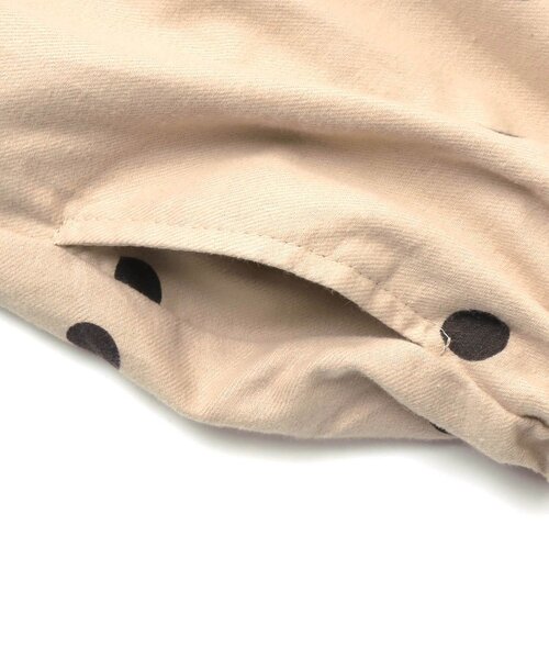 apres les cours(アプレレクール)の「WEB限定 2Pドットフリルジャンスカ(ジャンパースカート・キッズ・ベージュ/アイボリー/ブラウン・120cm/130cm/140cm/80cm/90cm/110cm/100cm)」の20枚目の写真