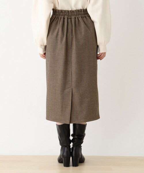 DRESKIP(ドレスキップ)の「◆裏地ボンディングラップ風スカート(スカート・レディース・ブラック/ダークブラウン系1/ベージュ系その他2・02/03/04)」の6枚目の写真