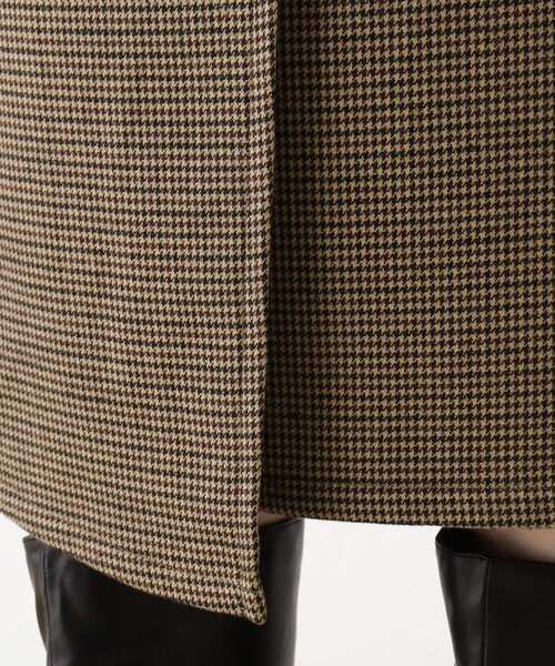 DRESKIP(ドレスキップ)の「◆裏地ボンディングラップ風スカート(スカート・レディース・ブラック/ダークブラウン系1/ベージュ系その他2・02/03/04)」の9枚目の写真